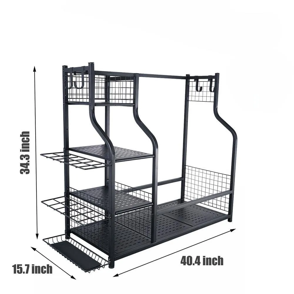 121 Lbs. Golf Storage Garage Organizer and Other Golfing Equipment Rack