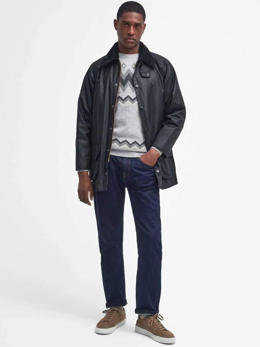 40% OFF BARBOUR Beaufort Wax Jacket - Mens - Black - Size: UK 38"