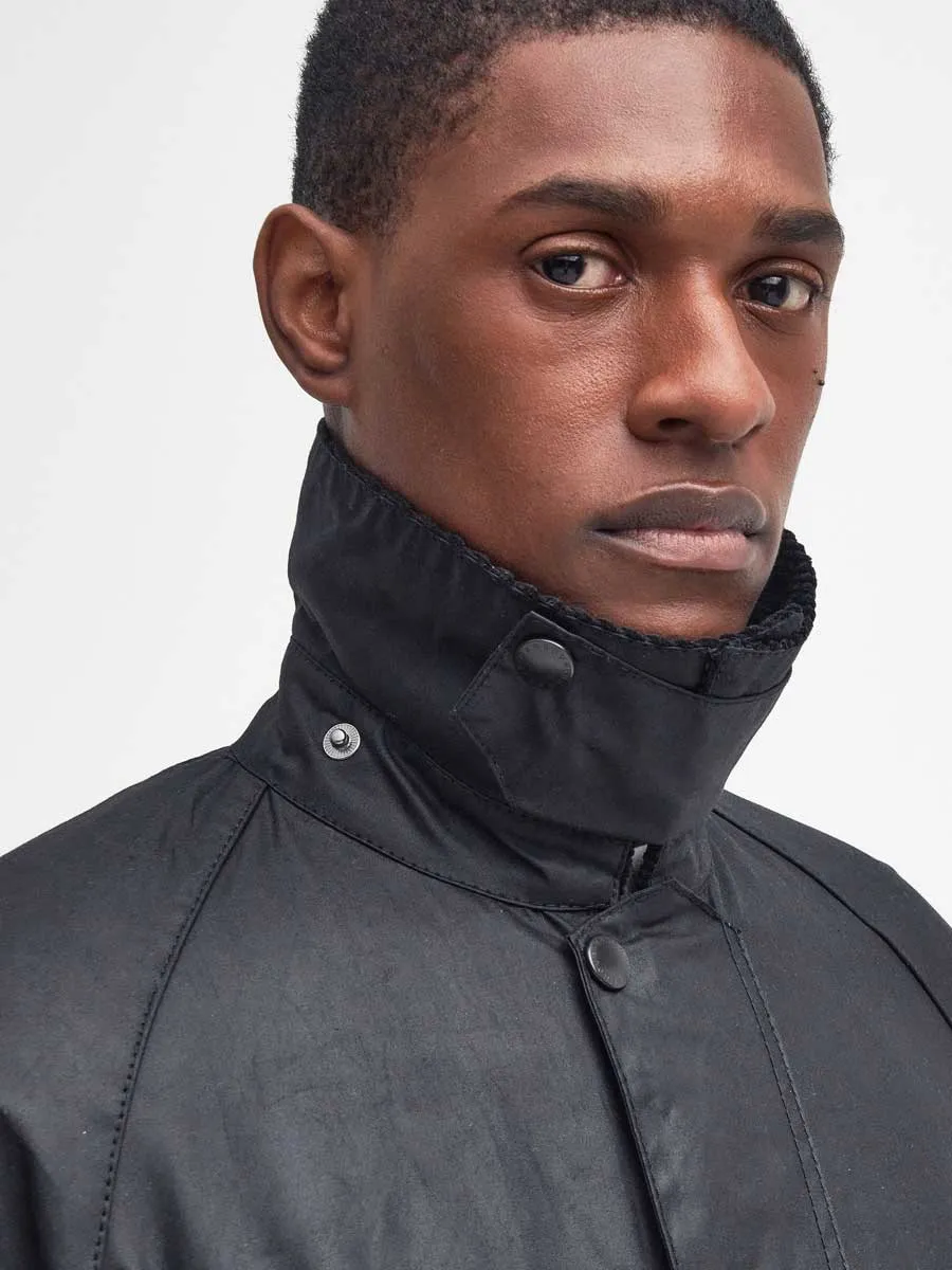 40% OFF BARBOUR Beaufort Wax Jacket - Mens - Black - Size: UK 38"