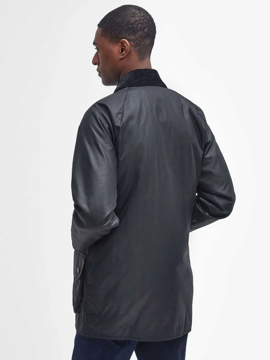 40% OFF BARBOUR Beaufort Wax Jacket - Mens - Black - Size: UK 38"