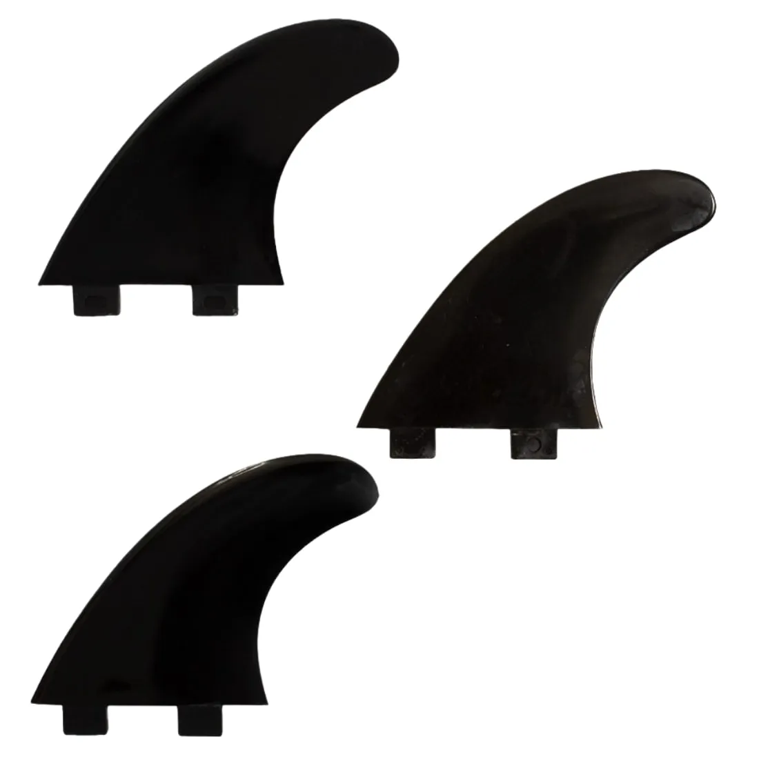 Alder Replacement 2 Tab G5 Surfboard Fins - Black