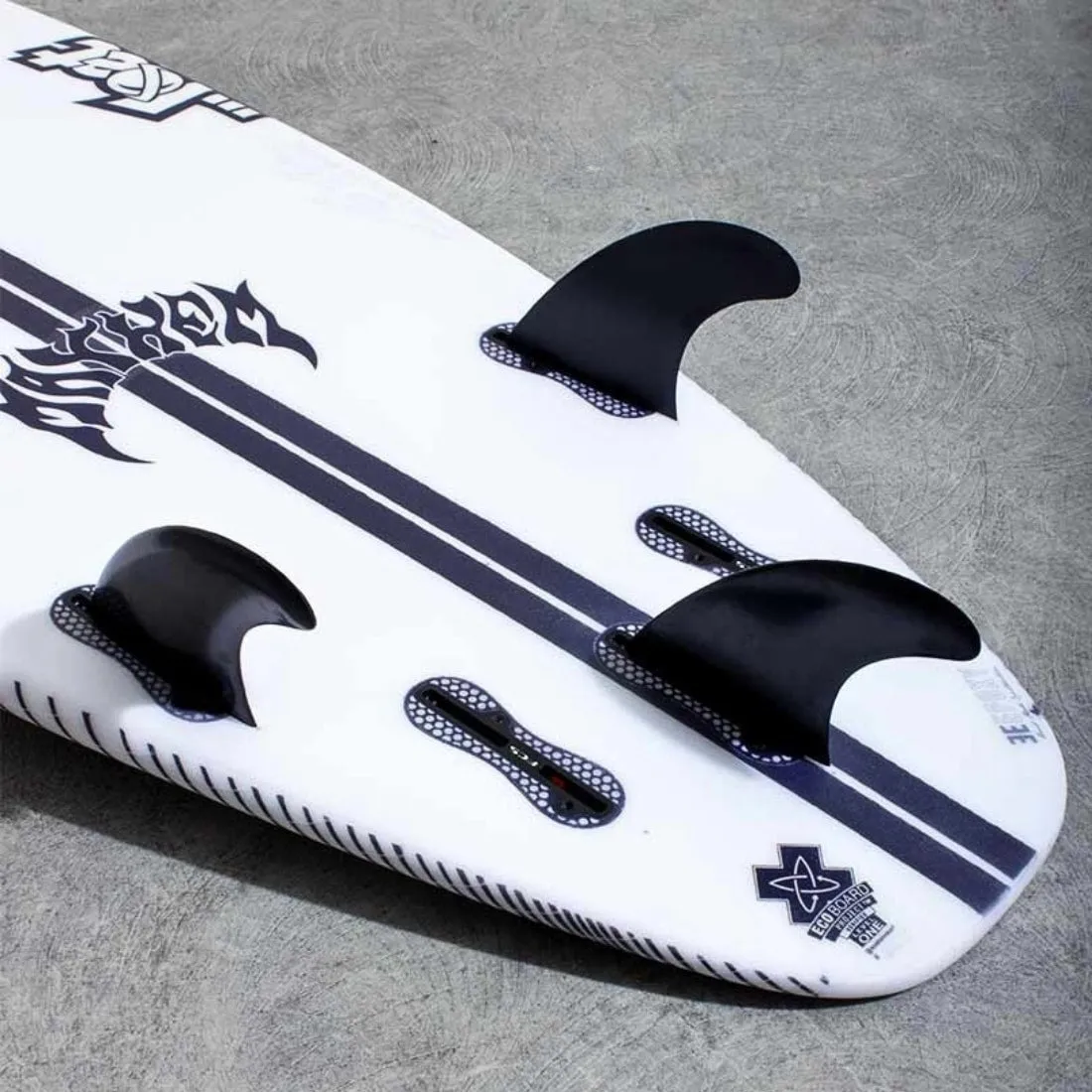 Alder Replacement 2 Tab G5 Surfboard Fins - Black