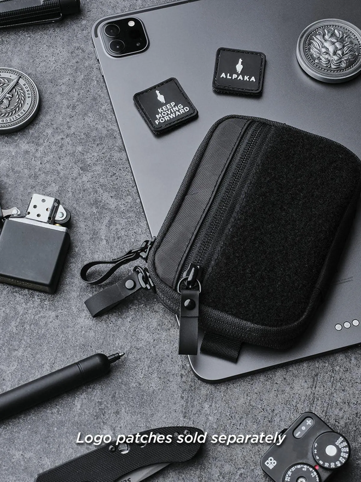 Alpaka Hub Pouch Velcro Hook & Loop