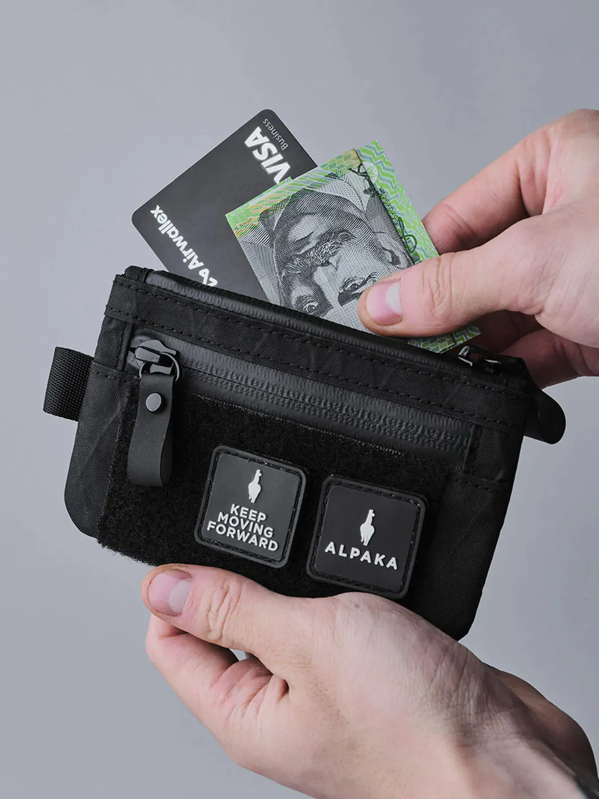 Alpaka Hub Pouch Velcro Hook & Loop