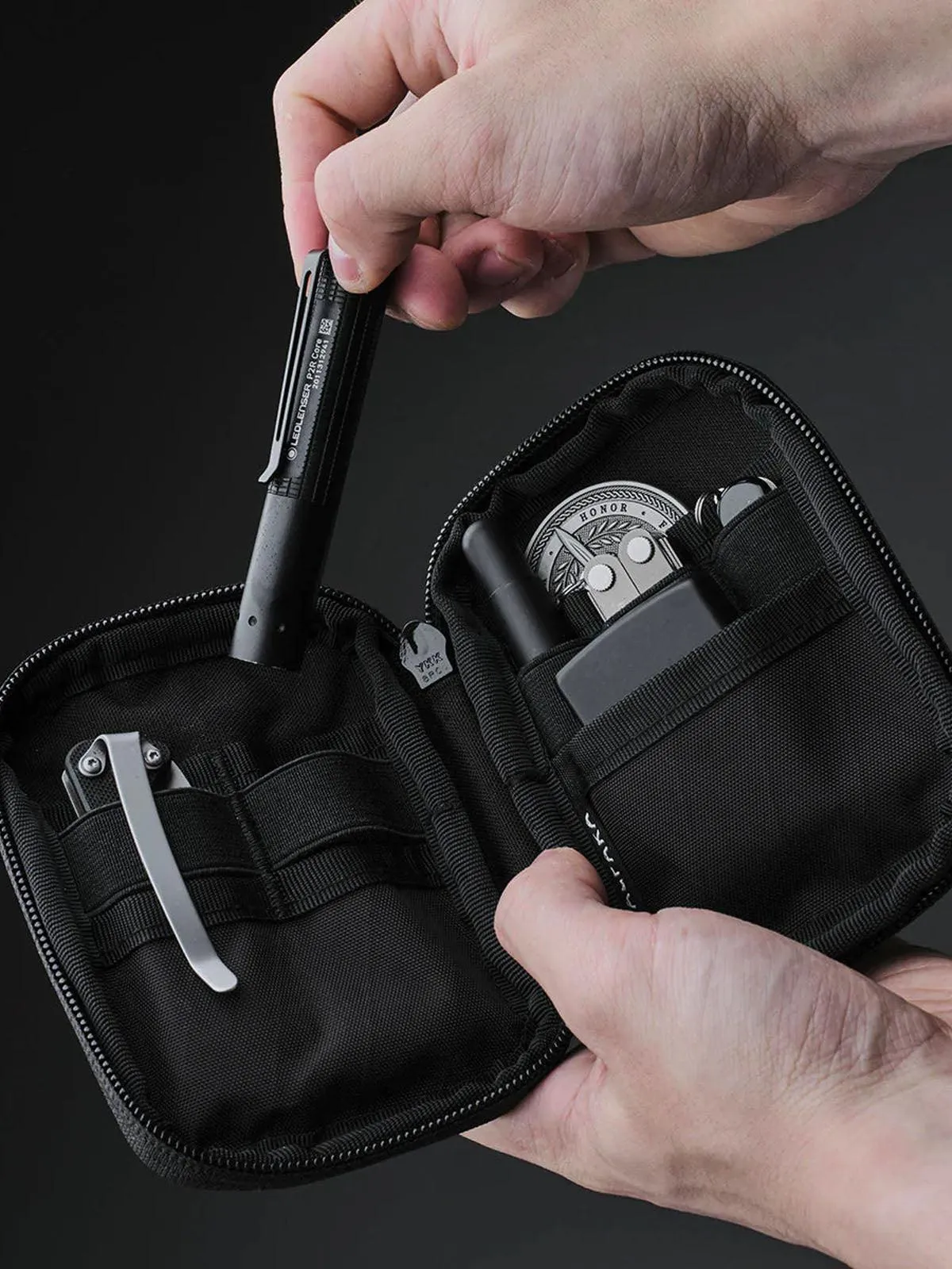Alpaka Hub Pouch Velcro Hook & Loop