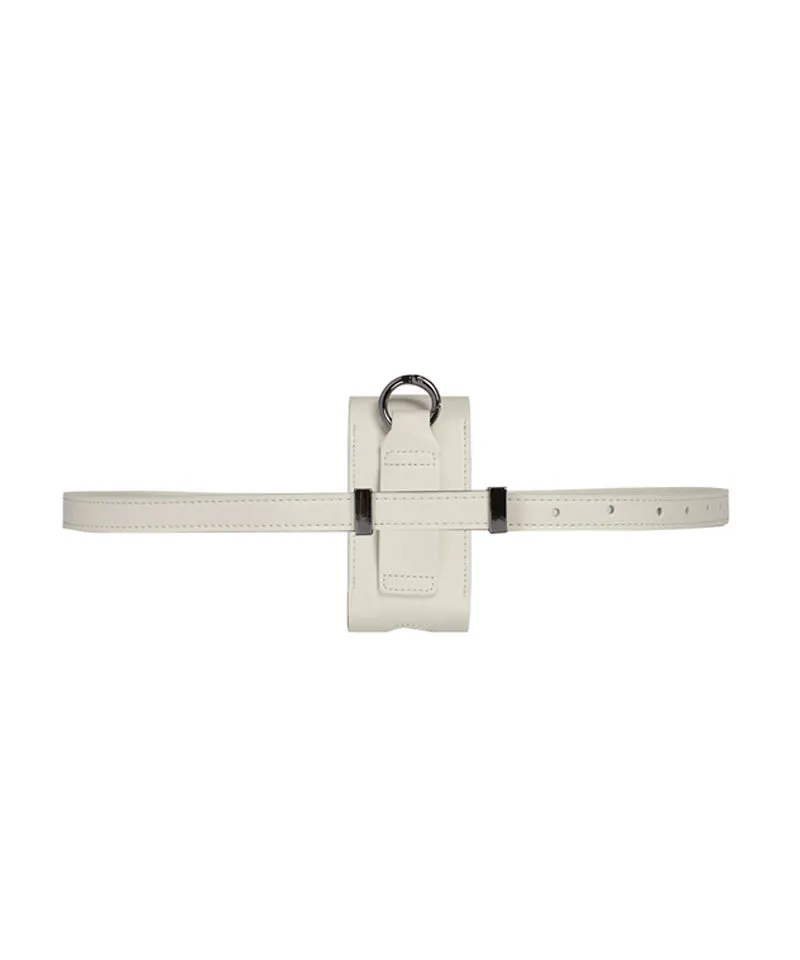 Anell Golf Compact Two-Ball Belt Bag - Cream