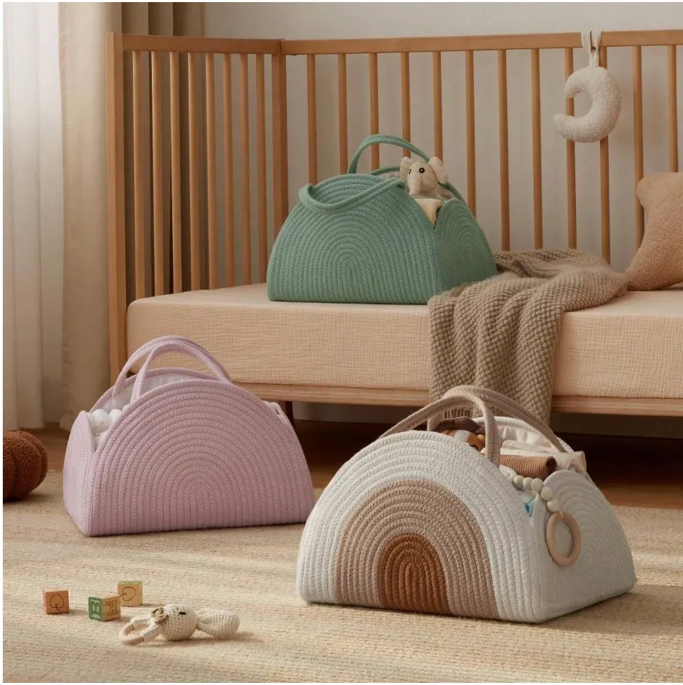 Baby Diaper Caddy Basket