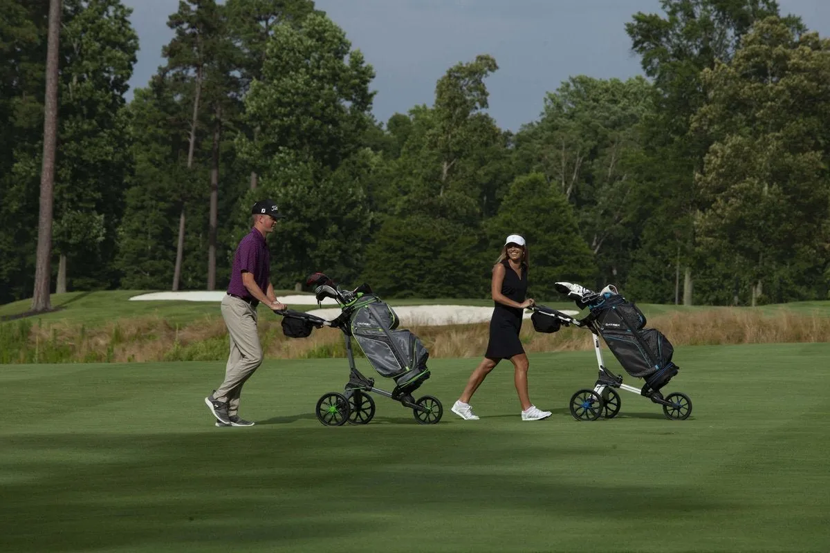 BagBoy Nitron Auto-Open Push Cart