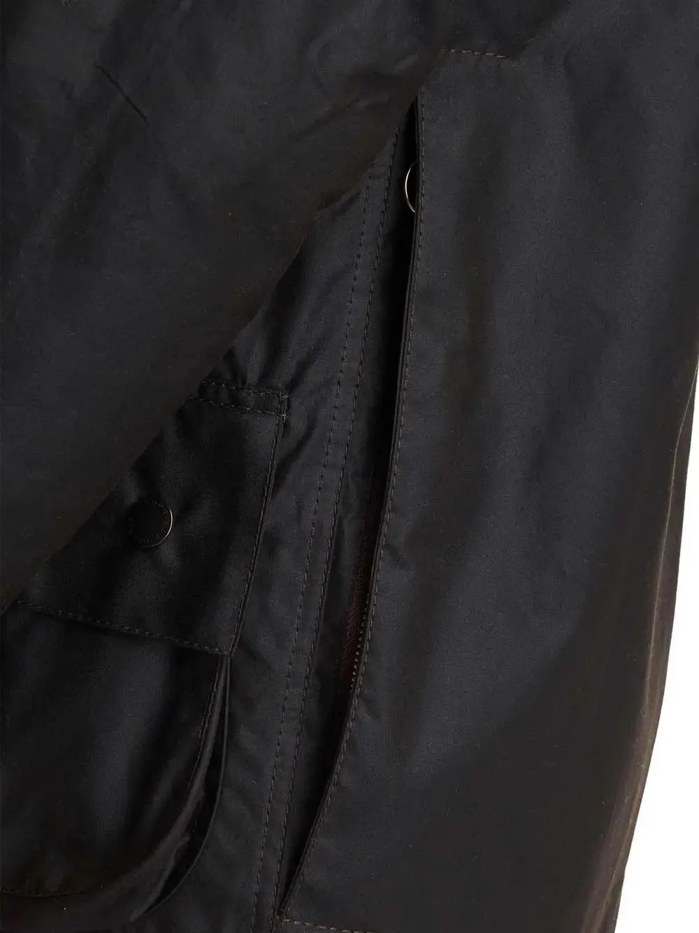 BARBOUR Classic Beaufort Wax Jacket - Mens - Olive