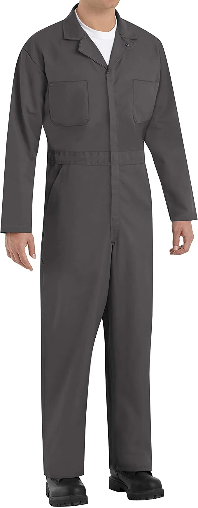 Brand new Red Kap Men's Twill Action Back Coverall, Black, Sz 38! Fits 30-32 waist!