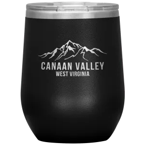 Canaan Valley West Virginia Wine Tumbler