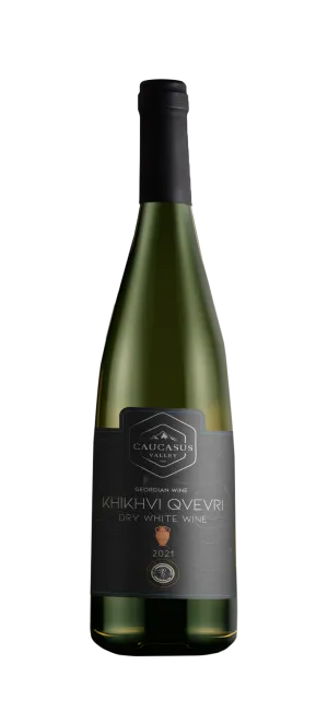 CAUCASUS VALLEY GEORGIAN KHIKHVI QVEVRI WHITE DRY WINE 750ml