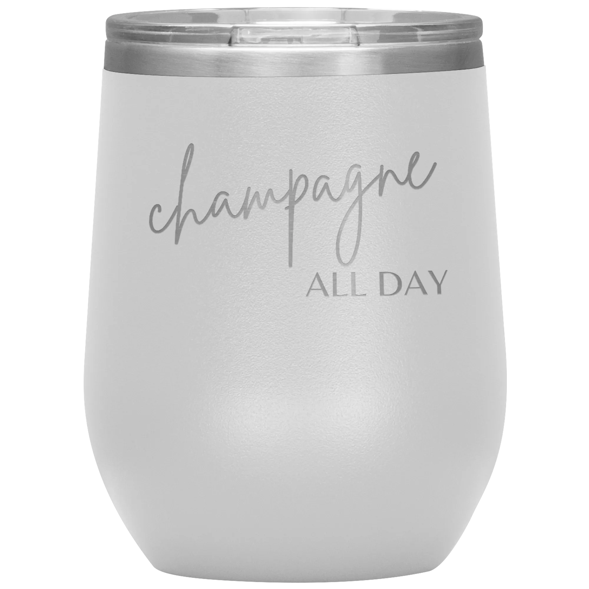 Champagne All Day Wine Tumbler