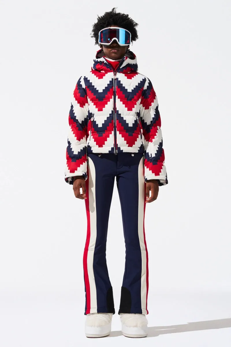 Chevron Polar Flare Down Jacket