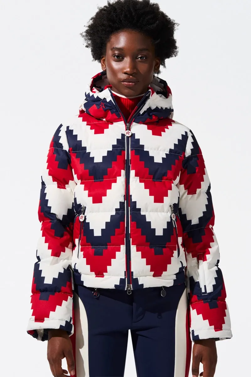 Chevron Polar Flare Down Jacket