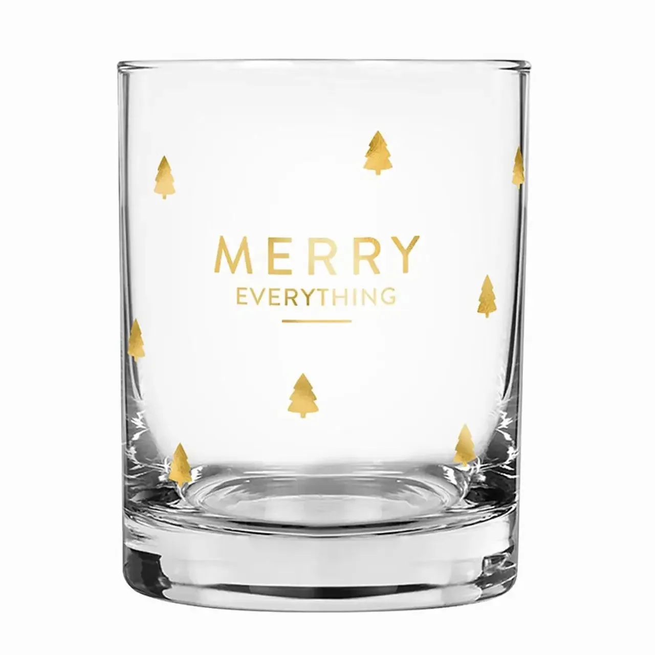 CHRISTMAS STEMLESS WINE GLASSES SET FOR HOLIDAY ENTERTAINING