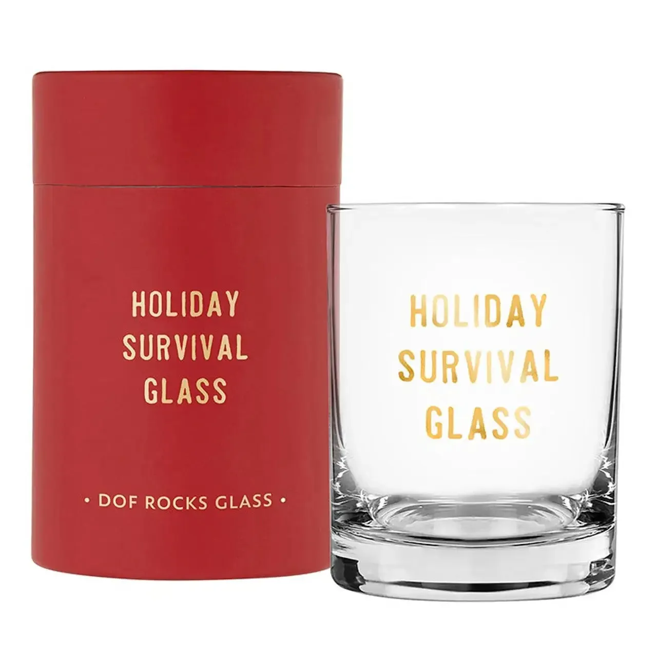 CHRISTMAS STEMLESS WINE GLASSES SET FOR HOLIDAY ENTERTAINING