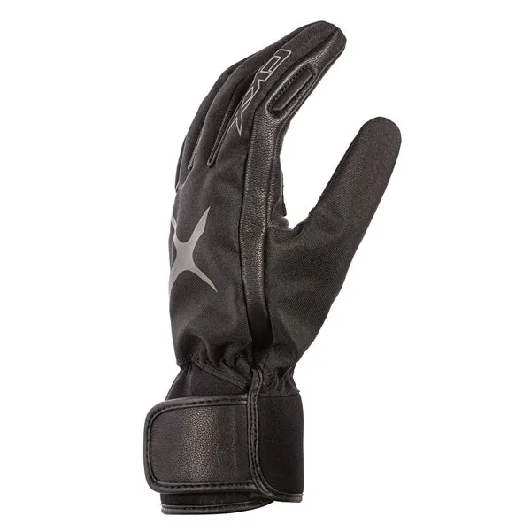 CKX Elevation Short Leather/Fabric Gloves Snowmobile Winter Unisex Bla