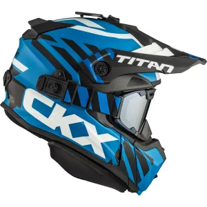 CKX Titan Marks Original Trail and Backcountry Helmet with 210° Goggles