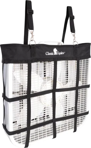 Classic Equine Fan Bag-Black