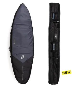 Creatures 6ft 7 Shortboard Triple DT2.0 Surfbag - Carbon Titanium