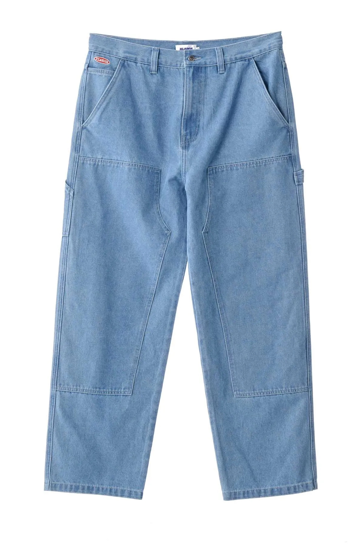 DENIM WORK PANT - MID BLUE DENIM