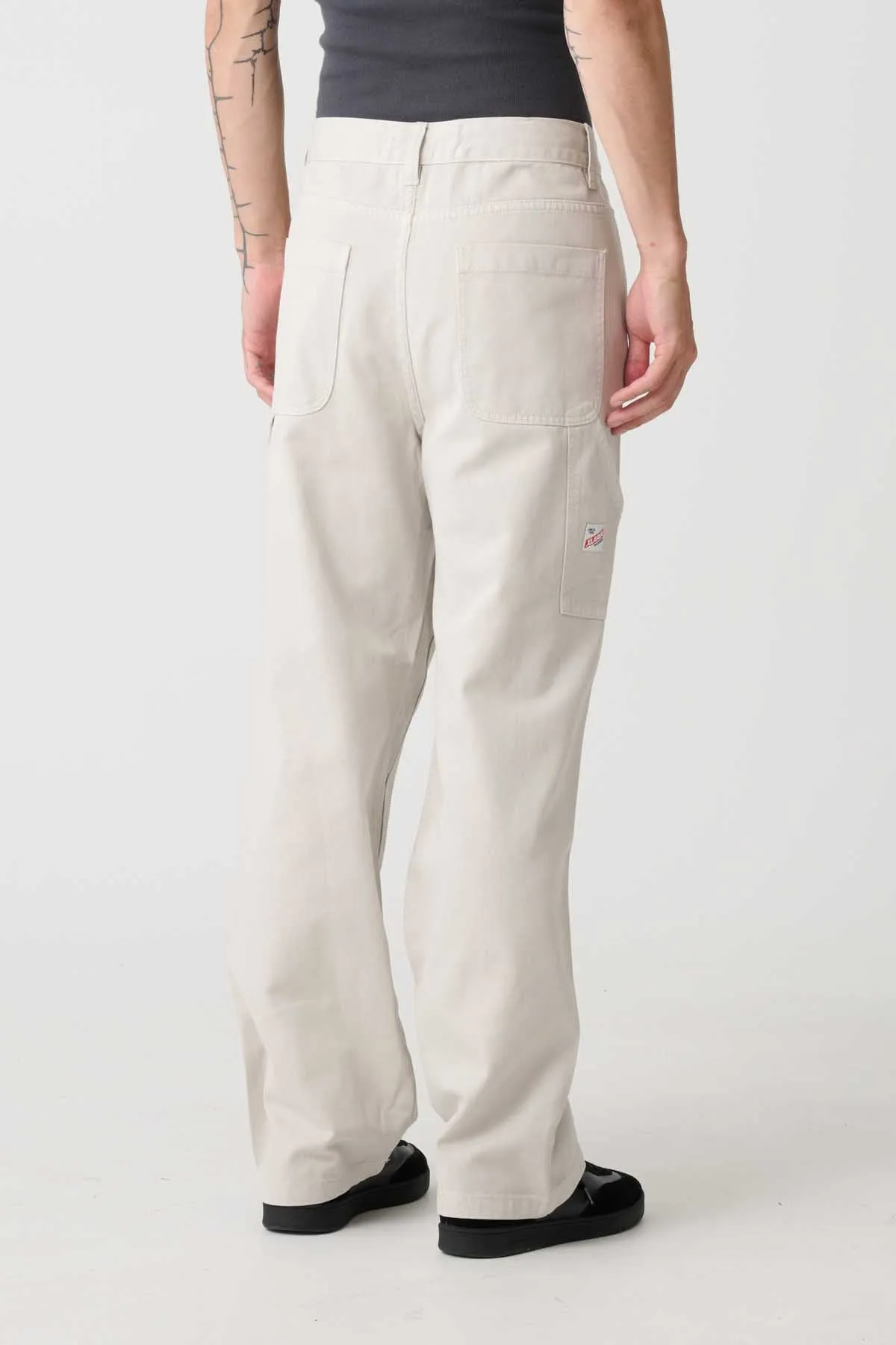 DENIM WORK PANT - TAUPE
