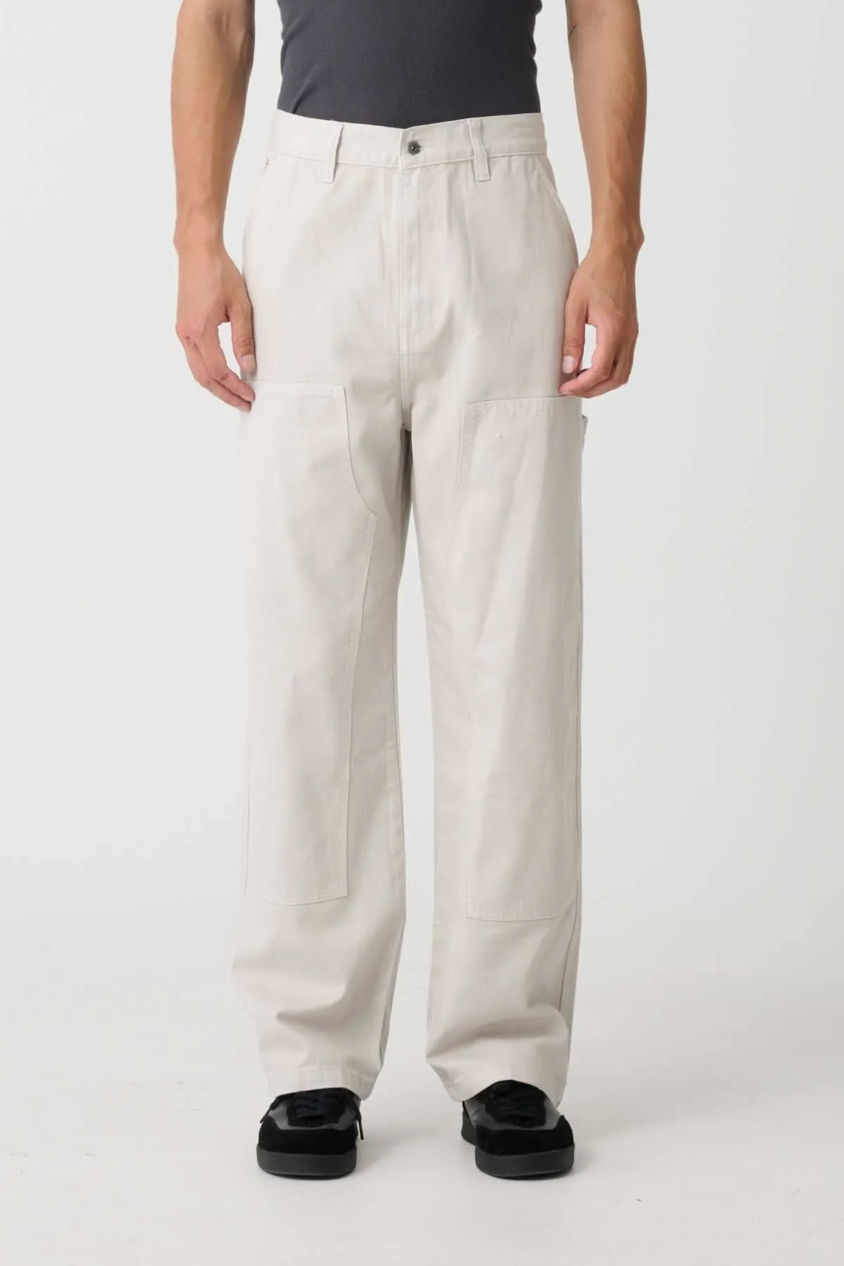 DENIM WORK PANT - TAUPE