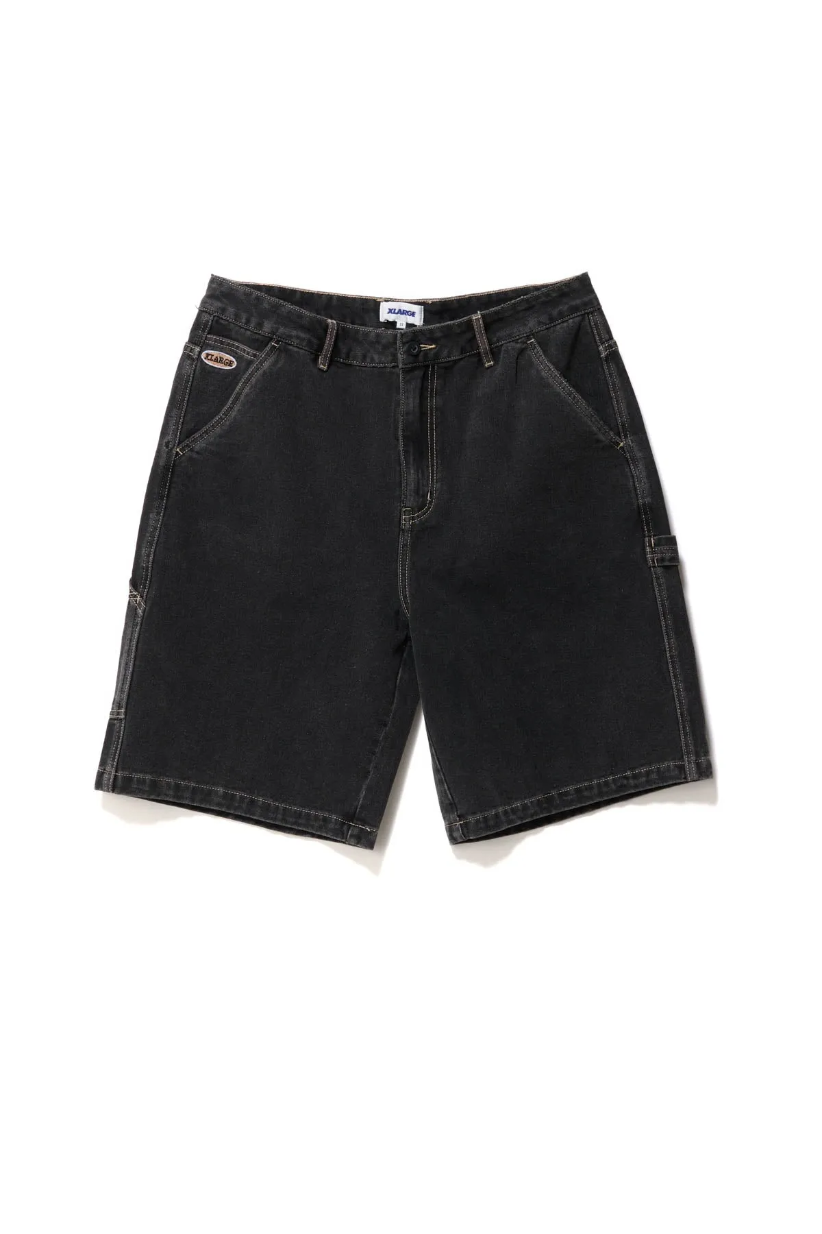 DENIM WORK SHORT - PEPPER