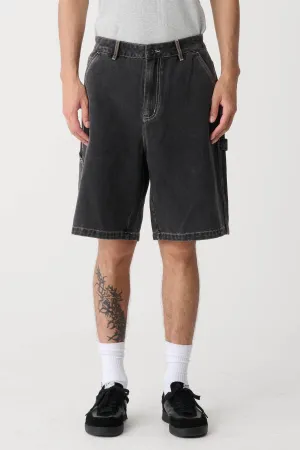 DENIM WORK SHORT - PEPPER