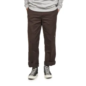 Dickies Loose Fit Double Knee Pants Dark Brown