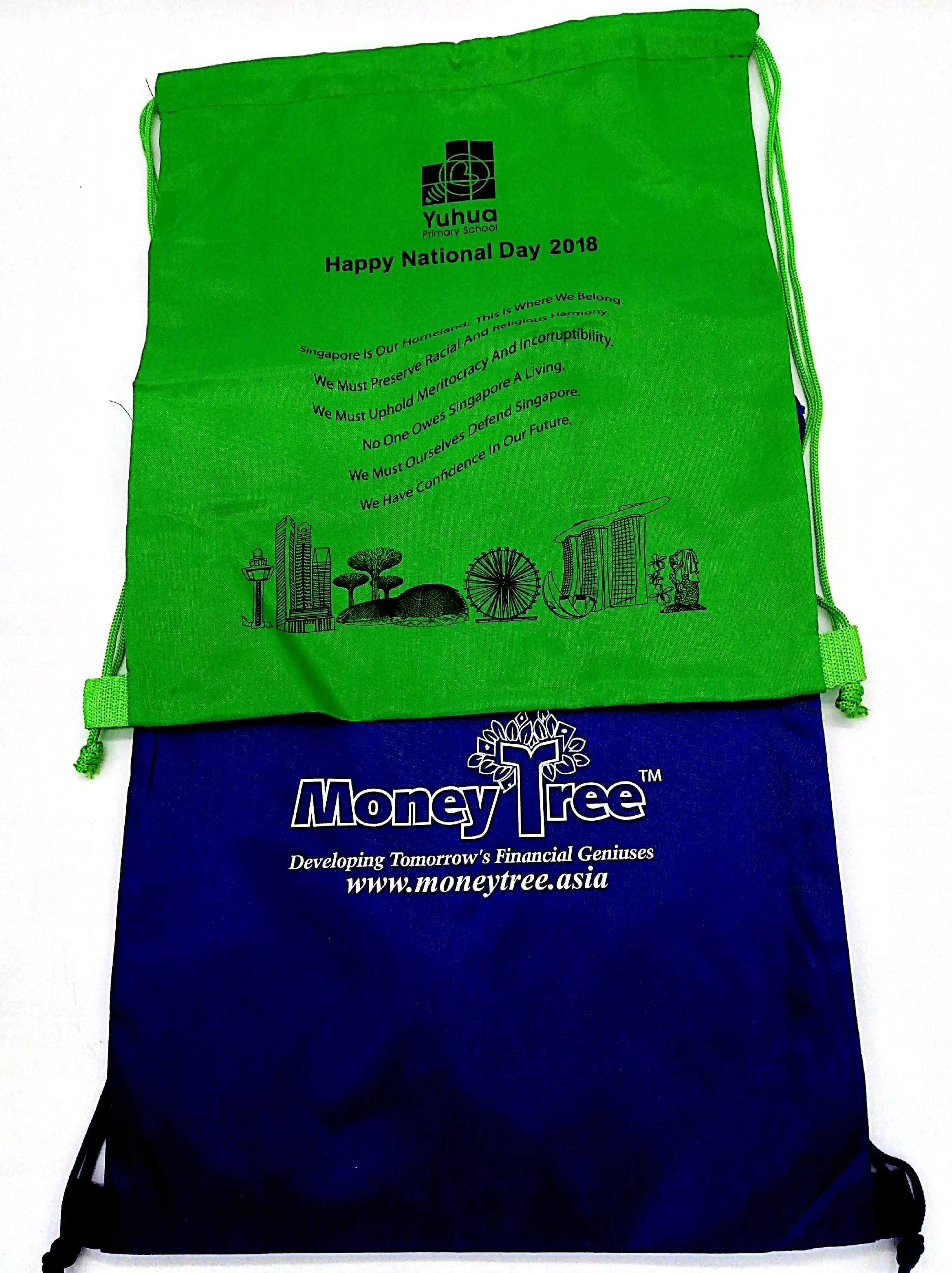 Drawstring Nylon Sports Bag (CCA Bag)