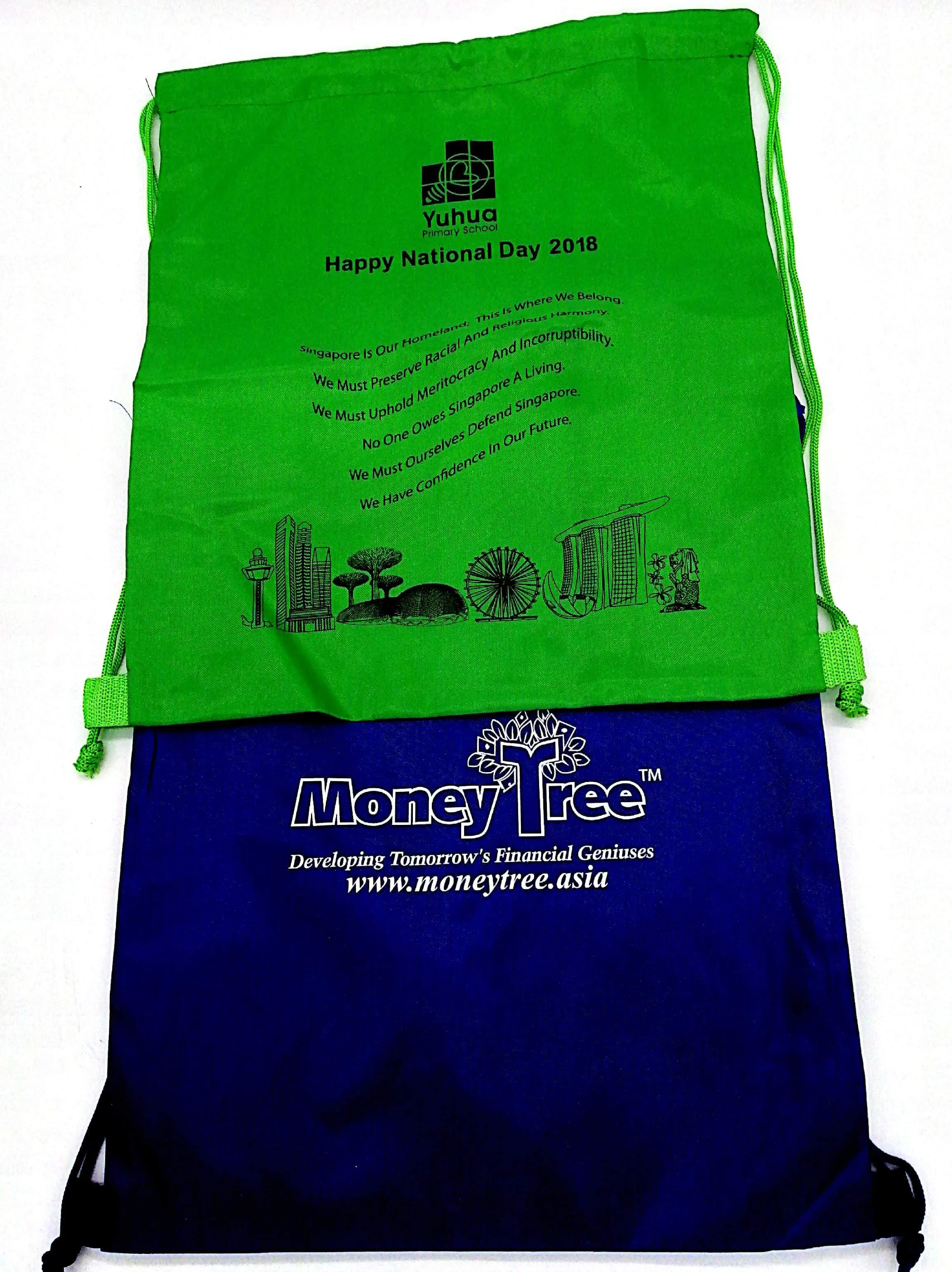 Drawstring Nylon Sports Bag (CCA Bag)