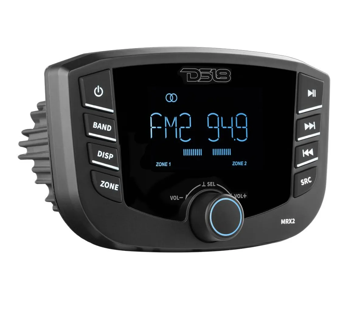 DS18 Hydro MRX2 | Bluetooth USB AUX Marine & Power Sports Headunit