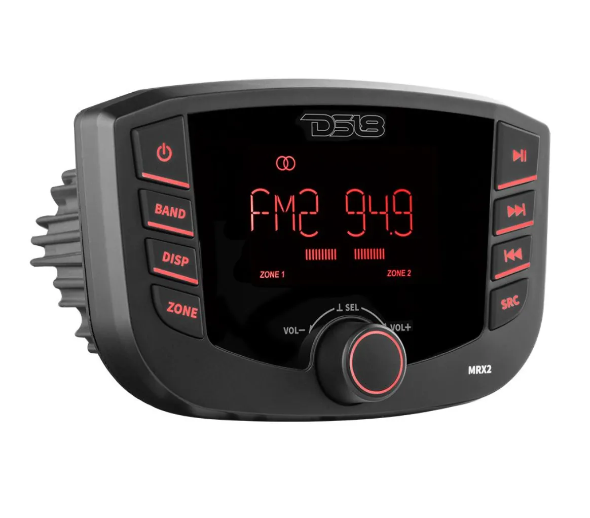 DS18 Hydro MRX2 | Bluetooth USB AUX Marine & Power Sports Headunit