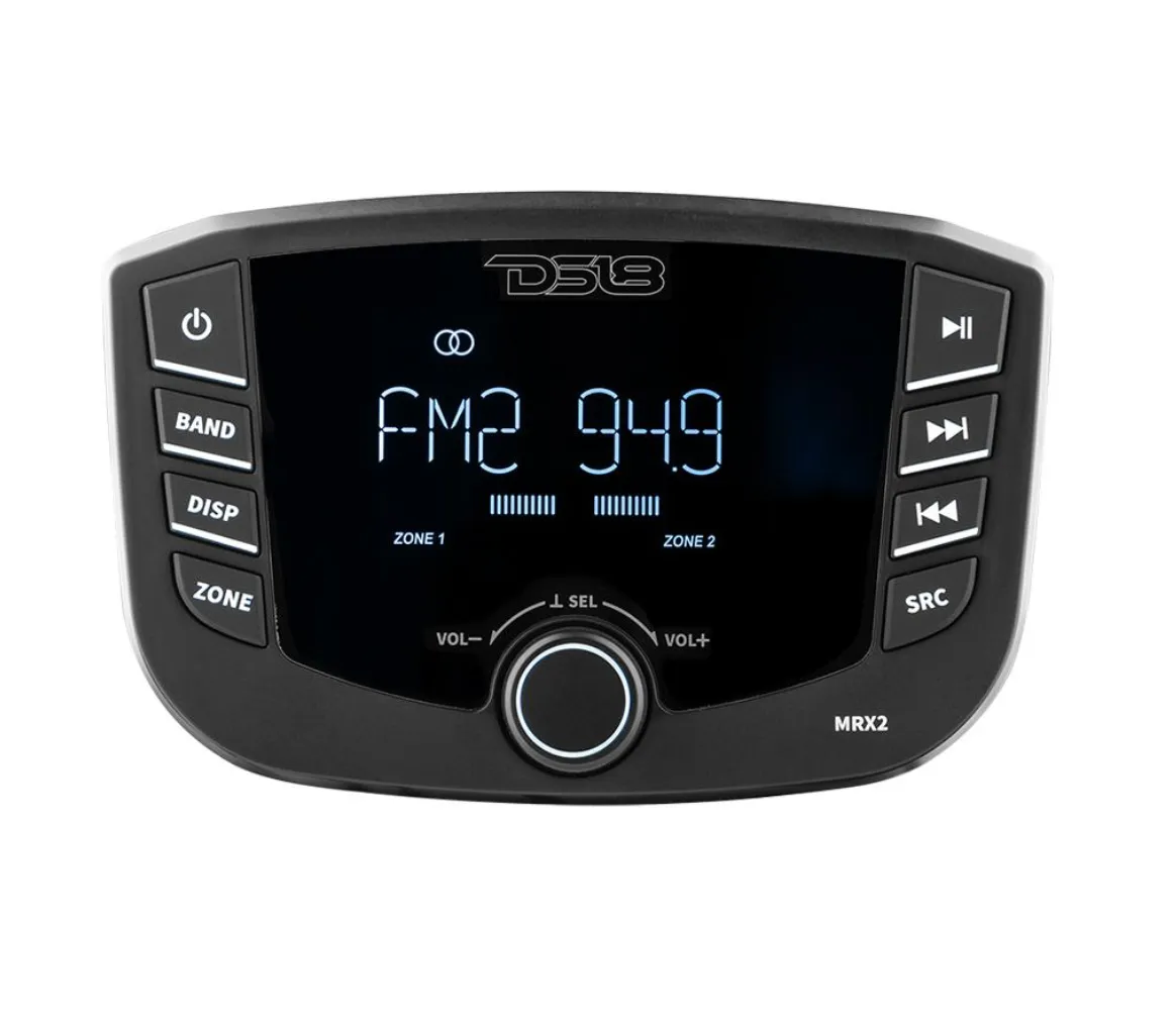 DS18 Hydro MRX2 | Bluetooth USB AUX Marine & Power Sports Headunit