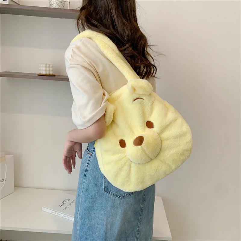 Elegant Women's Plush Clow Make-up Cute Bags