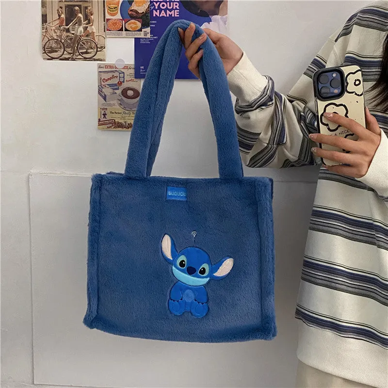 Elegant Women's Plush Clow Make-up Cute Bags