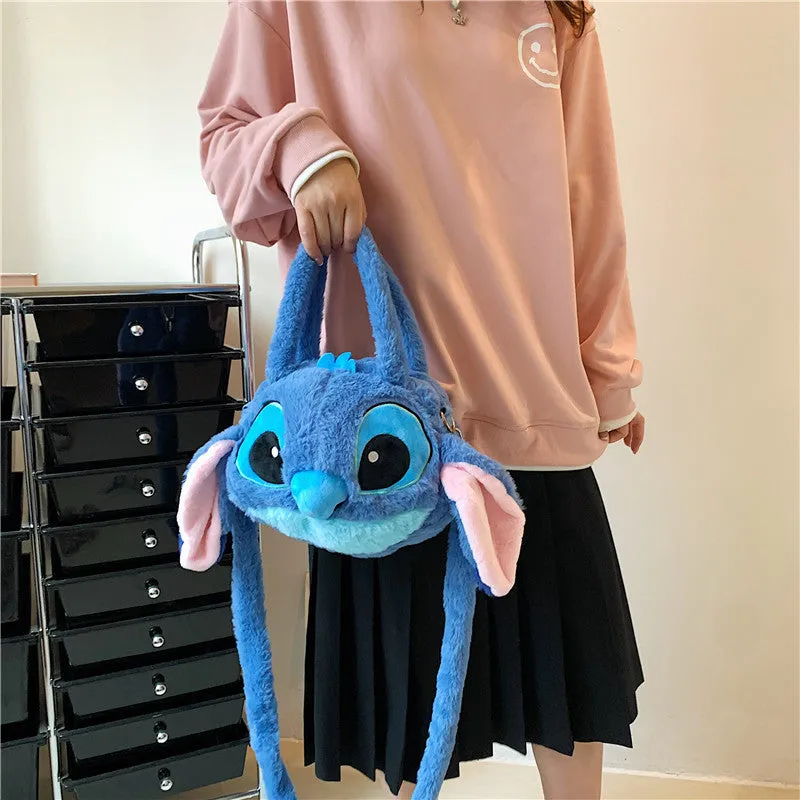 Elegant Women's Plush Clow Make-up Cute Bags