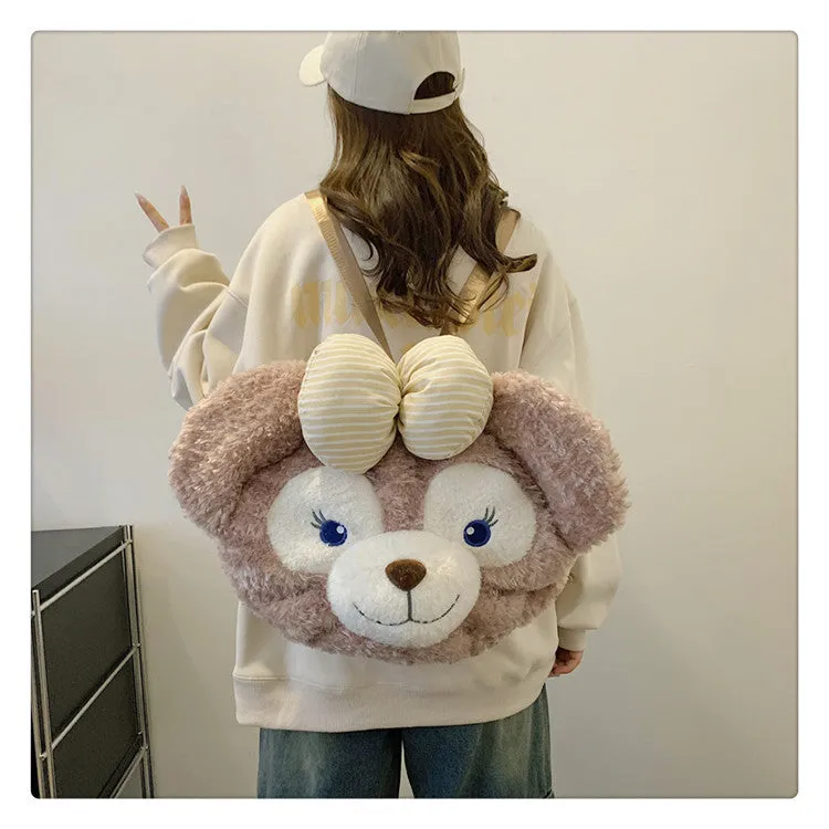 Elegant Women's Plush Clow Make-up Cute Bags