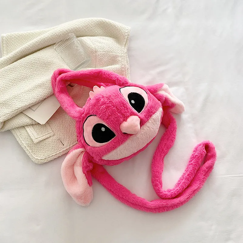 Elegant Women's Plush Clow Make-up Cute Bags