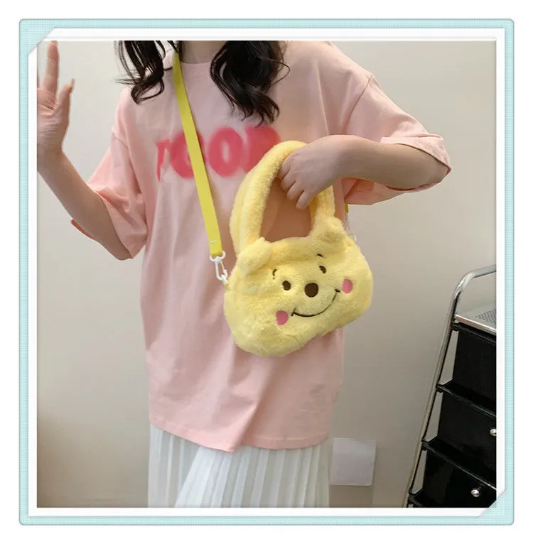 Elegant Women's Plush Clow Make-up Cute Bags
