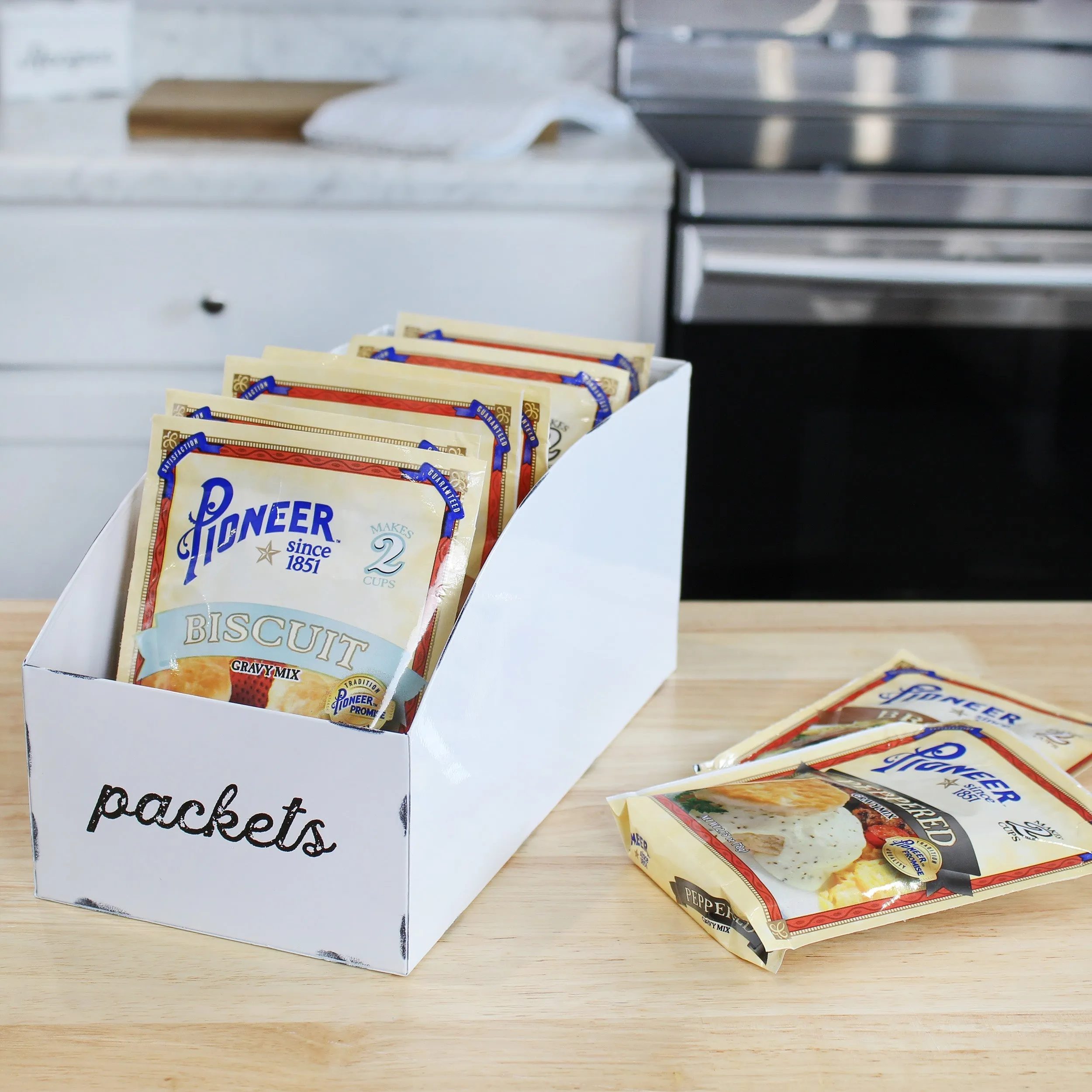 Enamelware Food Packet Organizers (2-Pack)