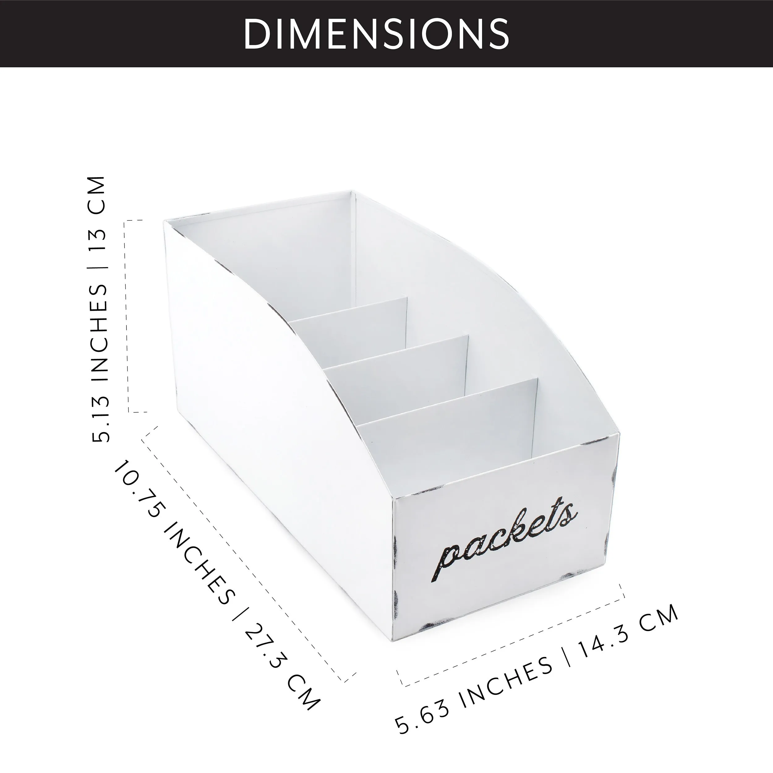 Enamelware Food Packet Organizers (2-Pack)