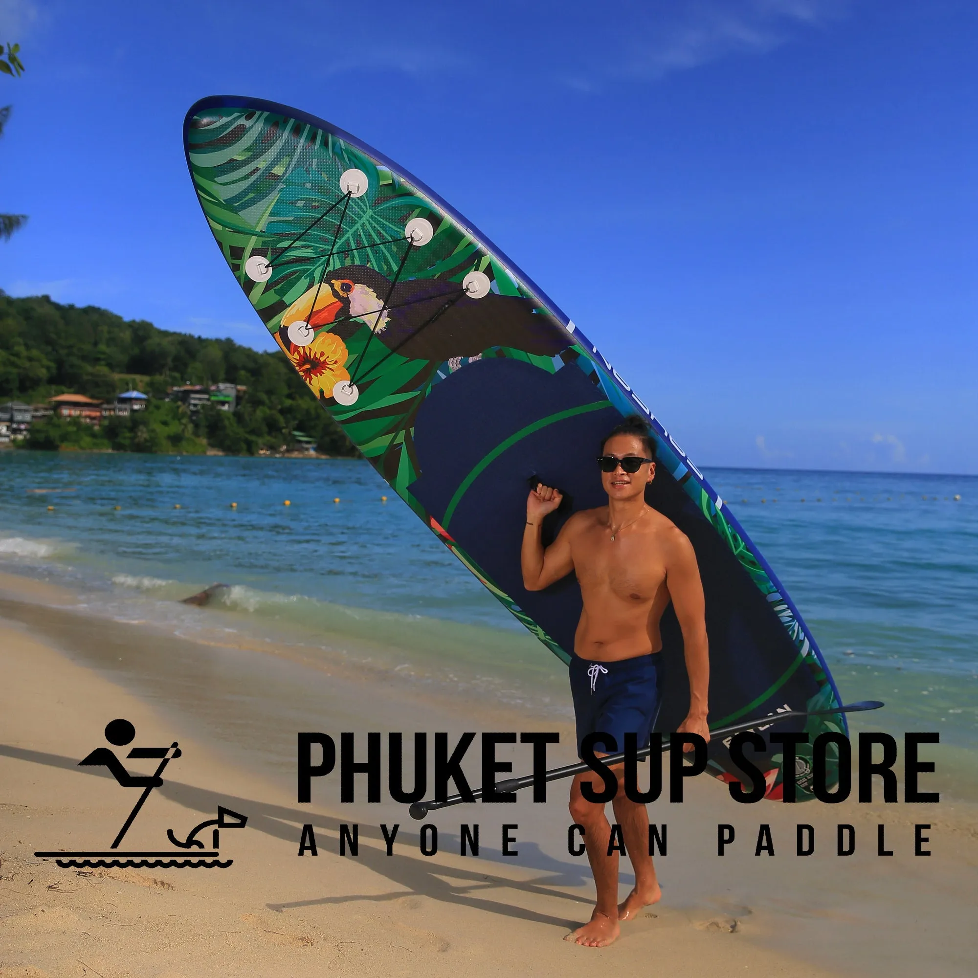 Fayean Macaw 10.6' Touring Inflatable Paddle Board SUP / Surfboard - 2021 (NEW MODEL!) IN STOCK!