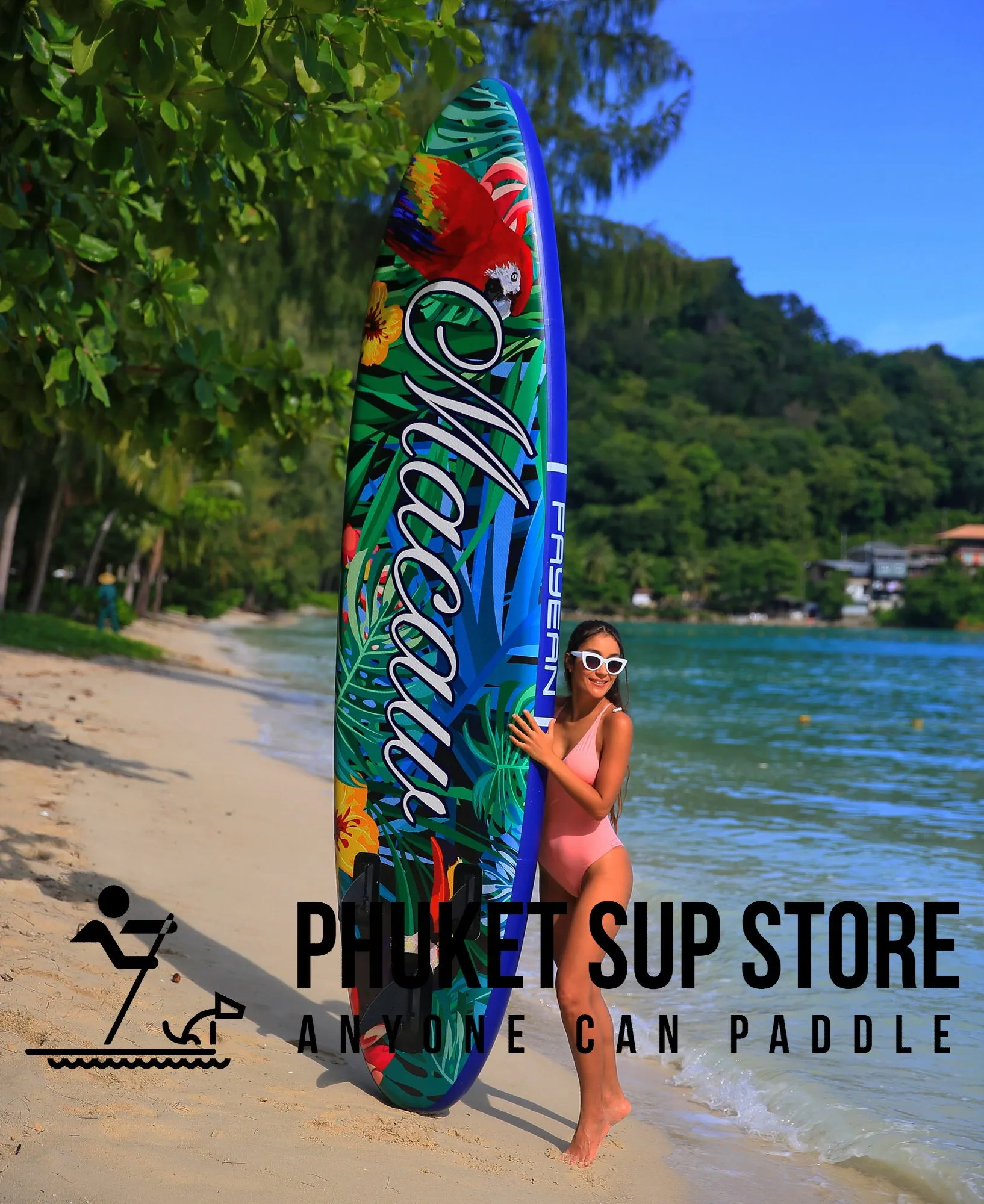 Fayean Macaw 10.6' Touring Inflatable Paddle Board SUP / Surfboard - 2021 (NEW MODEL!) IN STOCK!