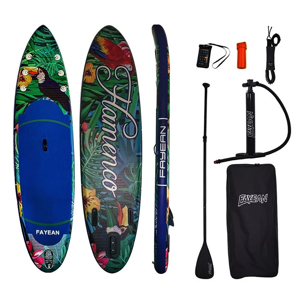 Fayean Macaw 10.6' Touring Inflatable Paddle Board SUP / Surfboard - 2021 (NEW MODEL!) IN STOCK!