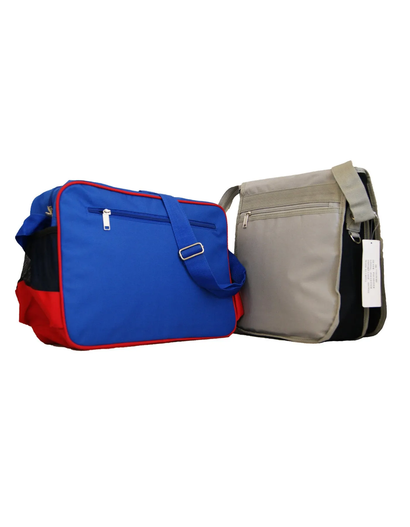 Fino SURF-7734 7735 Unisex Surf Polyester Messenger & Shoulder Bag Value Pack