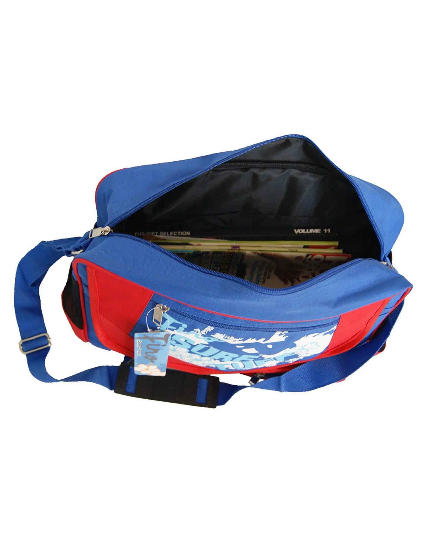 Fino SURF-7734 7735 Unisex Surf Polyester Messenger & Shoulder Bag Value Pack