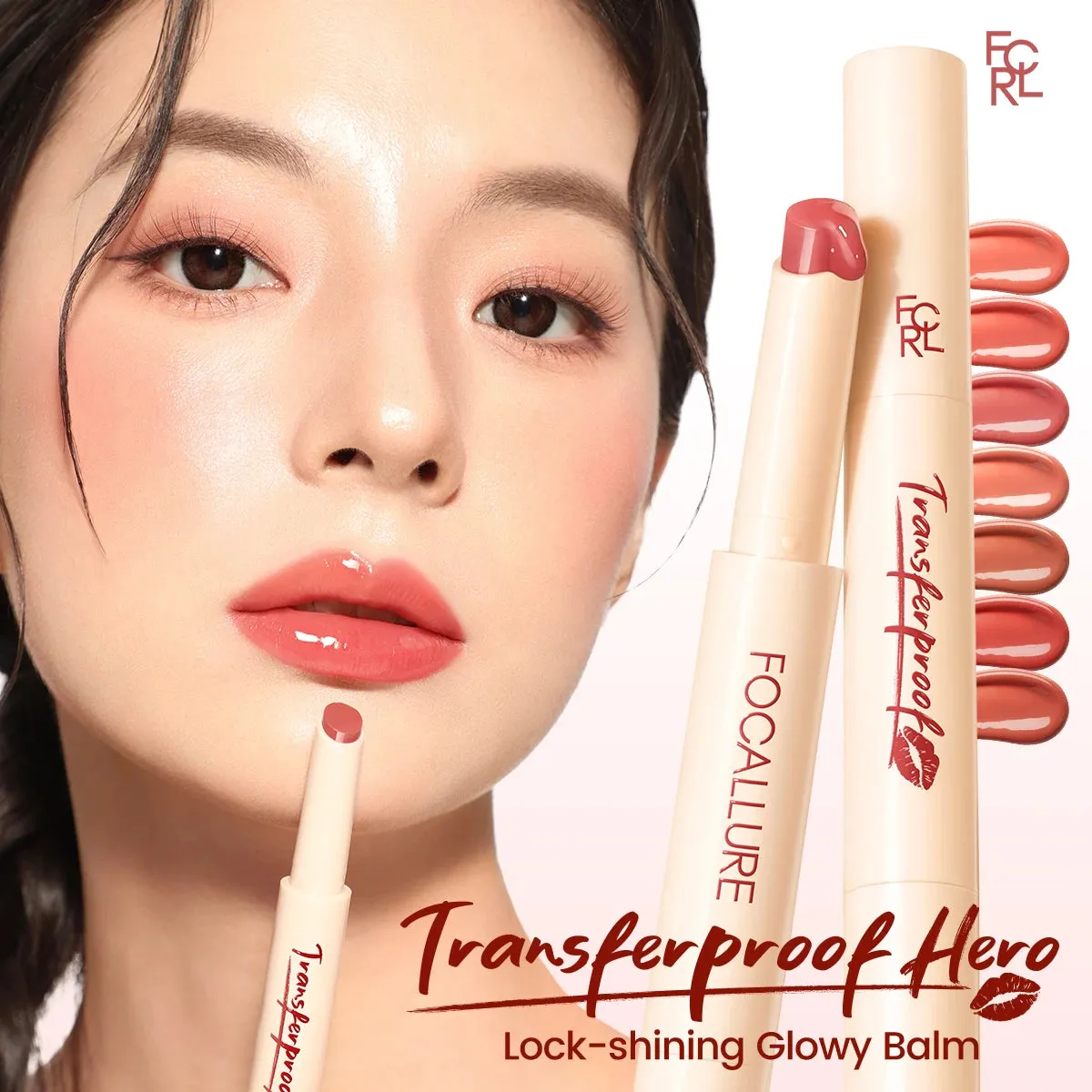 FOCALLURE Glossy Non-sticky Lightweight Lipstick